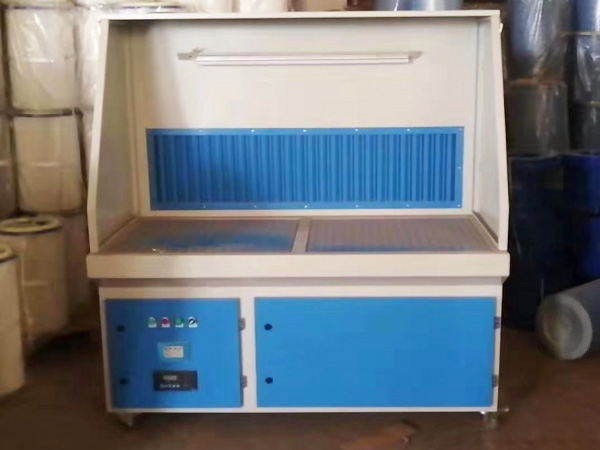 Grinding and Polishing Dust Collection Workbench