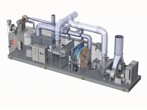 First-level runner adsorption +RTO system